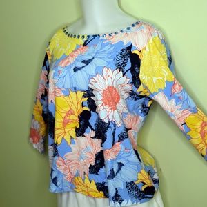 Floral long sleeve